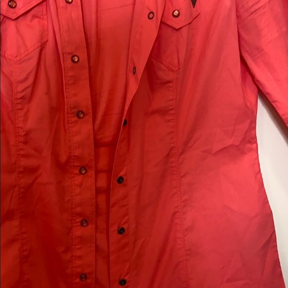 Bright pink long sleeve shirt - Picture 4 of 7